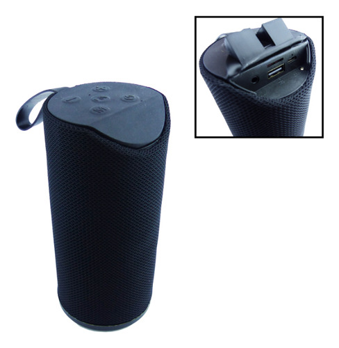 Parlante Recargable Tela Bluetooth Usb Aux Tf Modelo Ar22/11