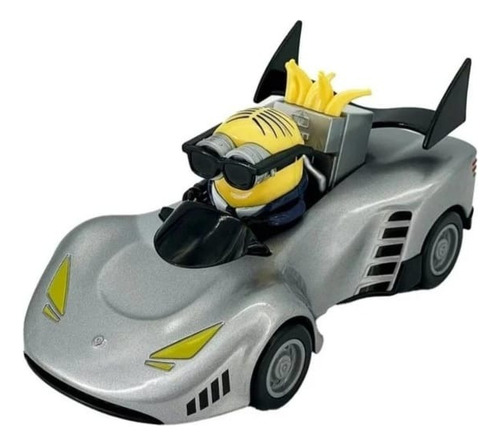 Mi Villano Favorito 4, Carros De Fricción Combo 3 Pz Minions Amarillo