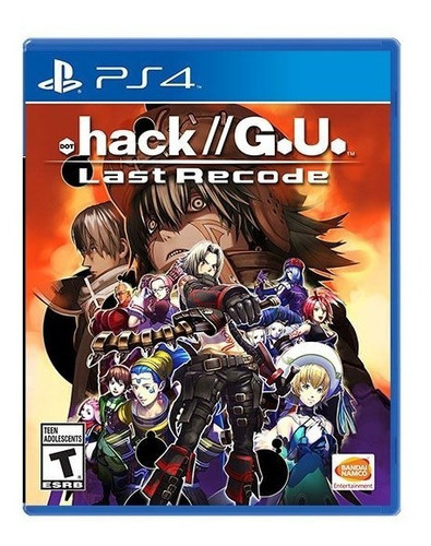 Jogo Hack G U Last Recorde Ps4 Midia Fisica Bandai Nanco