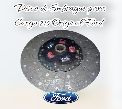 Disco De Embrague Para Cargo 815 Original