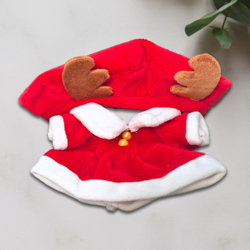 Ropa Para Muñecas De Peluche, Disfraces De Vestido Rojo