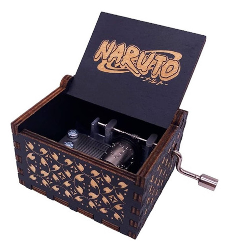 Caja Musical Naruto A Manivela 