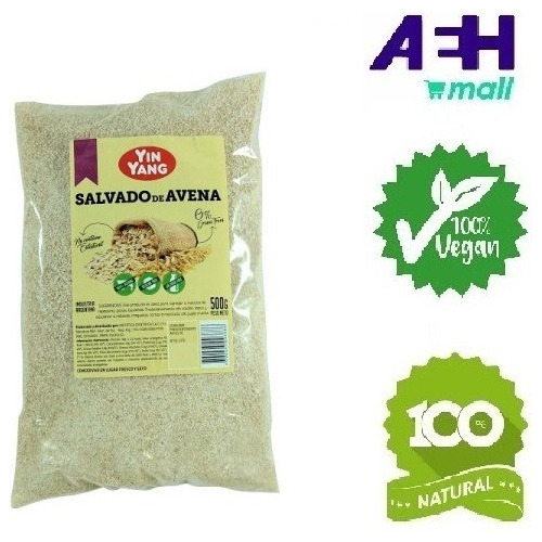 Salvado De Avena 500 Grs Yin Yang