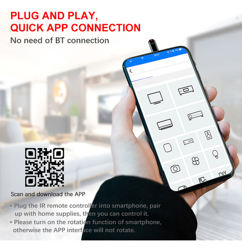 Universal Mini Infrared Remote Control For Smartphone Ios