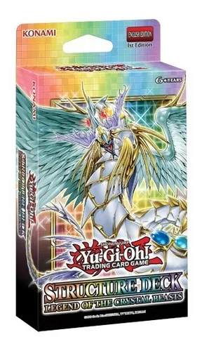 comprar Yugioh! Structure Deck: Legend of The Crystal Beasts Idioma Ingles
