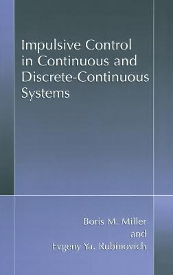 Libro Impulsive Control In Continuous And Discrete-contin...