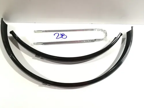 Guardabarro Negro Para Bicicleta Rodado 28 Del Y Tras C 366