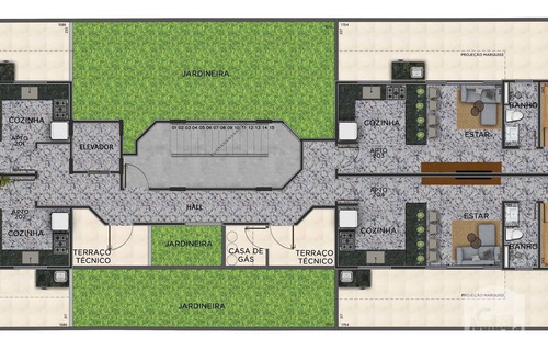 Imagem 3 de 12 de Apartamento À Venda No Lourdes - Código 274510 - 274510