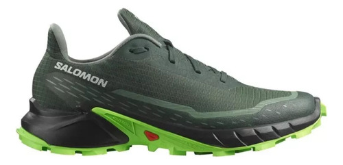 Tenis Trail Salomon Alphacross 5 Verde Hombre L47311700