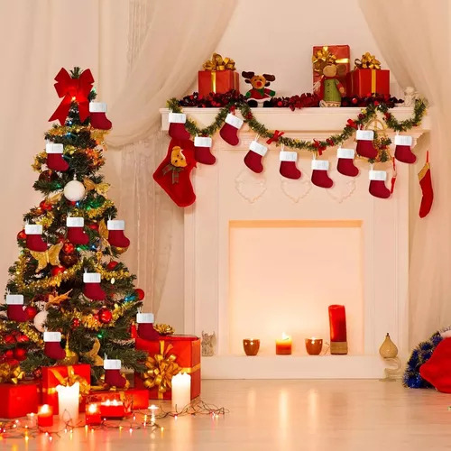 Sd 6 Medias Navideñas For Colgar Árboles De Navidad
