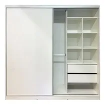 Comprar Placard Max Mobiliario Moderno Pc180x59x180 Blanco