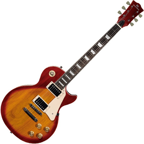 Guitarra Les Paul Pool Michael Strike Gm750n Cherry Sunburst