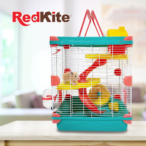 Jaula Para Hamster Milan Ii Redkite + Sustrato