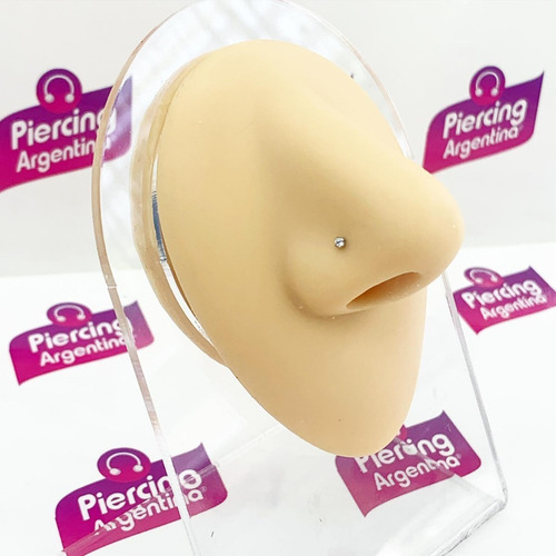 Imagen 3 de 3 de Piercing Nariz Microcristal 1.5mm Único Piercing Argentina ®