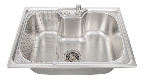 Stillus Home Cuba Gourmet Cozinha Aço Inox 304 Com Acessórios 50x40cm Cor Prateado