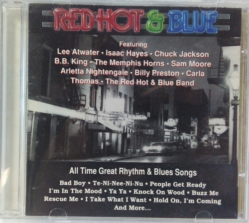 Red Hot & Blue All Time  Great Rhythm & Blues Songs Cd 1990