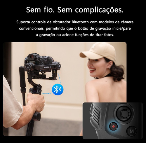 Estabilizador De Câmera Gimbal Zhiyun Weebill 3s Combo