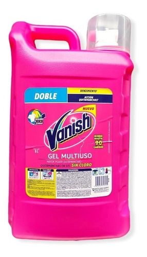 Vanish Líquido Quitamanchas Gel Para Ropa De Color 9 Litros