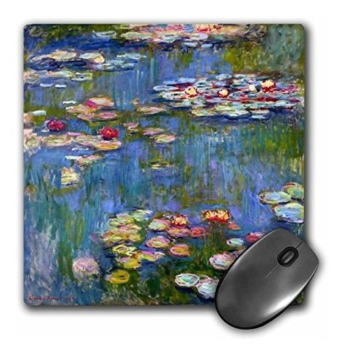 Mouse Pad Lirios De Agua Claude Monet
