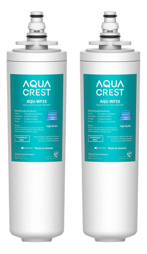 Filtro De Agua Aquacrest , Modelo No.aqu-wf55. Reemplazo