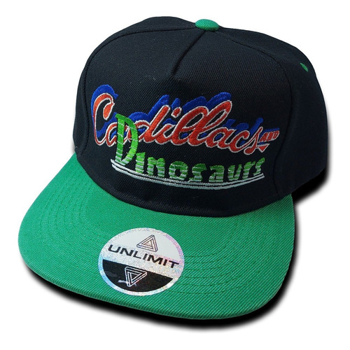 Gorro Snapback Cadillacs Y Dinosaurios