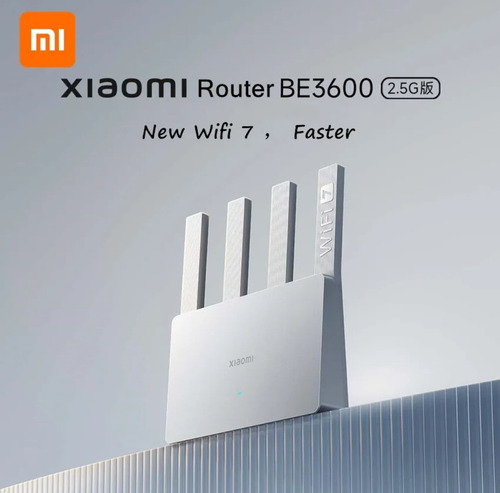 Roteador Xiaomi Be3600 Wi-fi 7 Mesh Mlo Dual-band