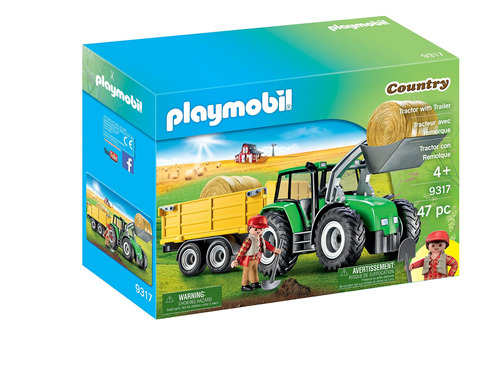 Playmobil® Tractor Trailer Playset, Multicolor