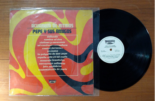 Pepe Y Sus Amigos Acuarela De Ritmos Disco Lp Vinilo