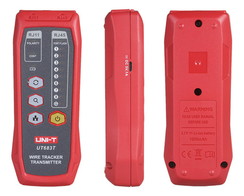 Localizador De Linha De Rede Uni-t Ut683kit Wire Tracer Sign