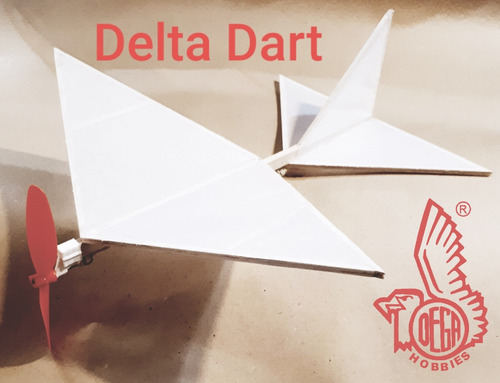 Kit Avión Delta Dart Motor A Goma
