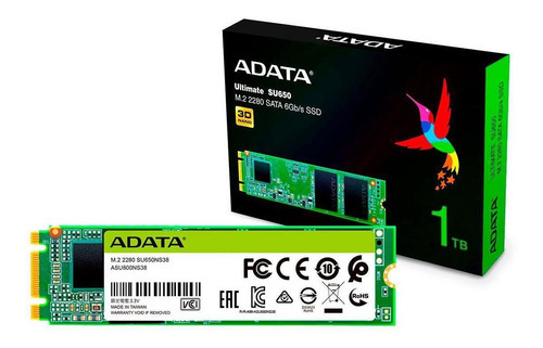 Ssd 1tb Adata Ultimate Su650, M.2 2280, Sata 6gb/s