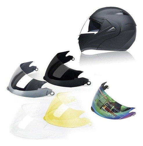 Casco De Moto Serie 808 Mica Común (uso)