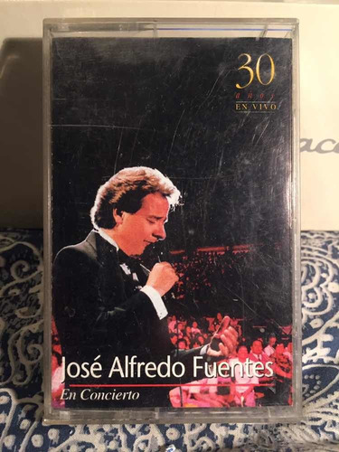 Casete José Alfredo Pollo Fuentes En Concierto 30 Años