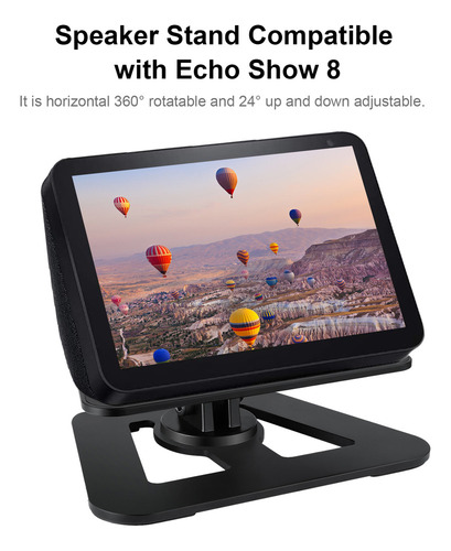 M Soporte De Aluminio Echo Show 8: Rotación De 360° E
