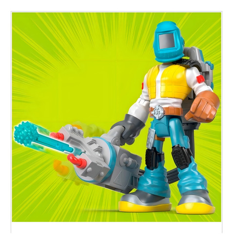 Figura De Acción Carlos Kitbash De Mattel
