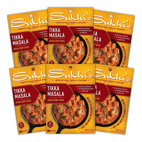 Salsa India Sin Gluten Tikka Masala Paqu - g a $508