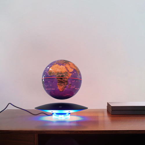 Globo Terráqueo Flotante Led 15,24 Cm Ffanhia