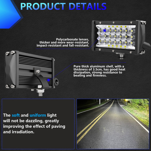 Luz De Trabajo Para Automóviles, Vehículos Todo Terreno, Cam