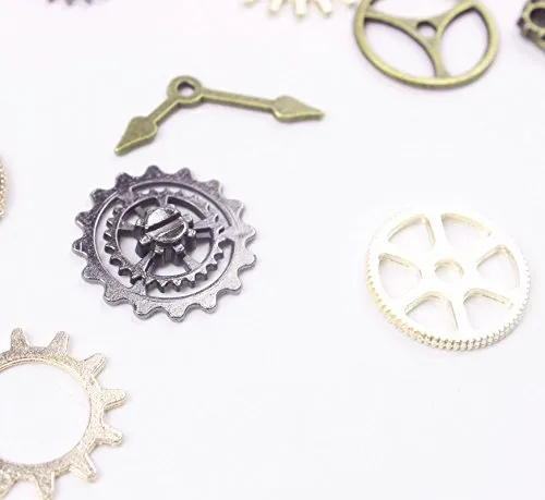 Engranajes Steampunk Antiguos Metalicos A Colgado