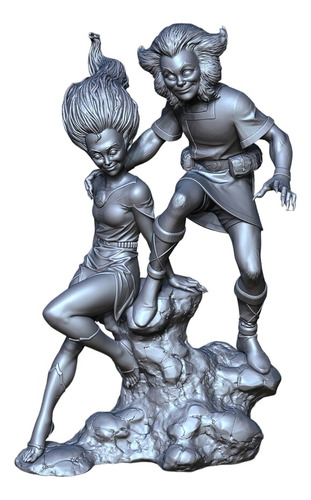 Thundercats Wily Kitkat Prey Archivo Stl Para Impresión 3d