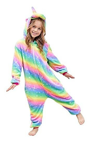 Chicas Unicornio Pijamas Onesie Soft Unicorn Traje Para...