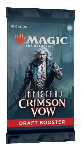 Sobre Magic Innistrad Crimson Vow Booster 15 Cartas La Plata