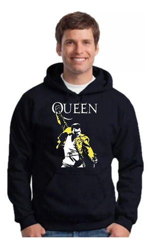 Buzo Canguro Freddy Mercury - - Queen Unisex