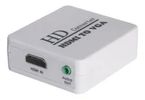 Comprar Adaptador Convertidor Hdmi A Vga C\u002Faudio Fullhd 1080p Oferta