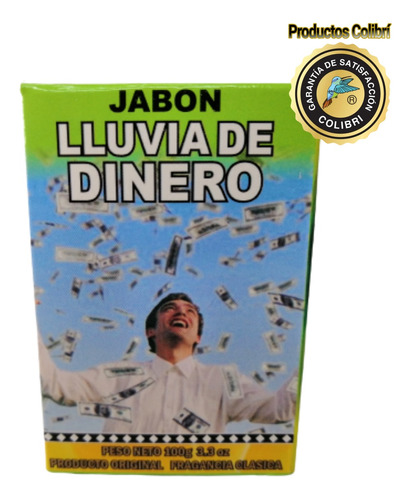 Jabón Lluvia De Dinero Colibri/ Abundancia Económica 