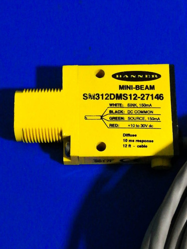 Sensor De Haz Mini Bean Banner Sm312dms12-27146
