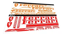 Comprar Calcomanías Ferrari Vinilos Decorativos Bicicleta