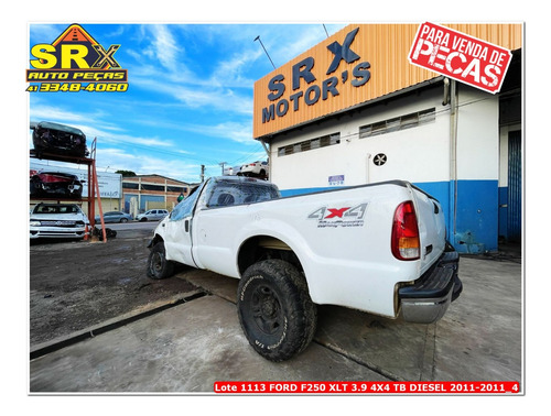 Sucata Para Retirada De Peças Ford F250 Xlt 3.9 Diesel 2011