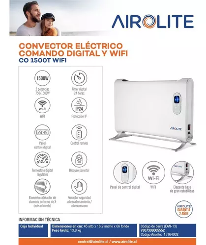 Convector eléctrico. Precios, ventas e inconvenientes - CMTK