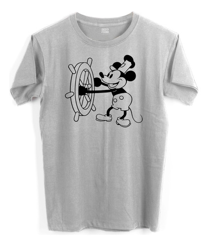 Playera Jaspe Hombre Mickey Mouse Vintage 1199